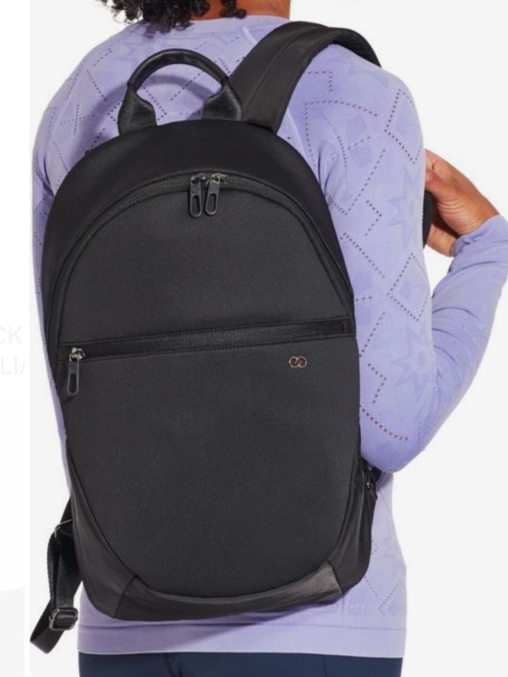 NEW Calia Everyday Commuter Backpack Gym Bag Travel Black Soft Shell Fast Ship